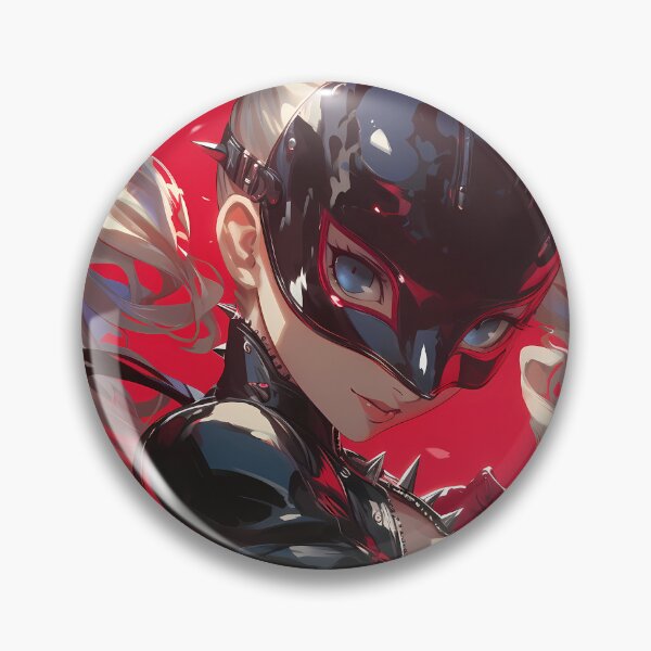 Item preview, Ann Takamaki Persona 5 Cat Mask Phantom Thief Flair designed and sold by bystudiolereve.