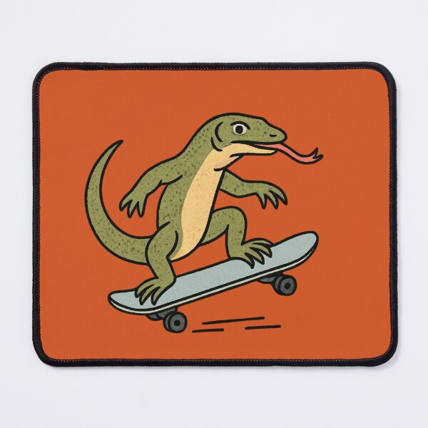 Item preview, Monitor Lizard Skateboard designed and sold by LifeParody.