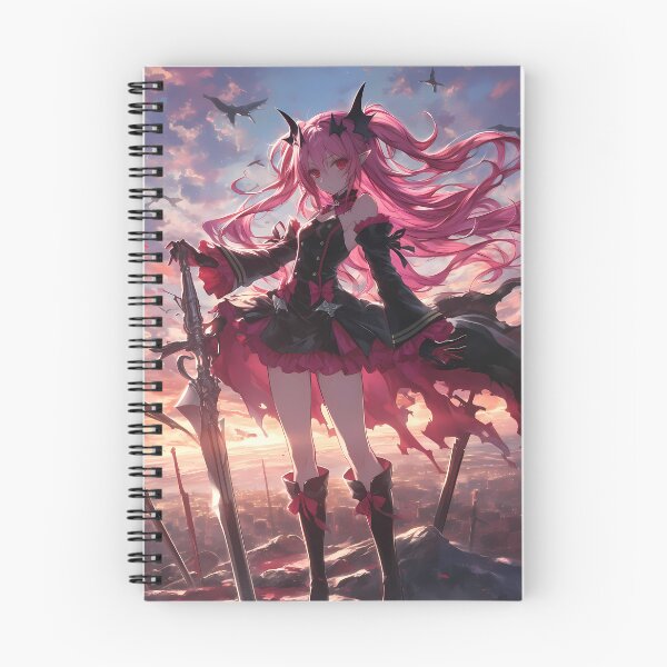 Item preview, Krul Tepes Seraph Of The End Gothic Sunset Regal Pink Hair designed and sold by bystudiolereve.
