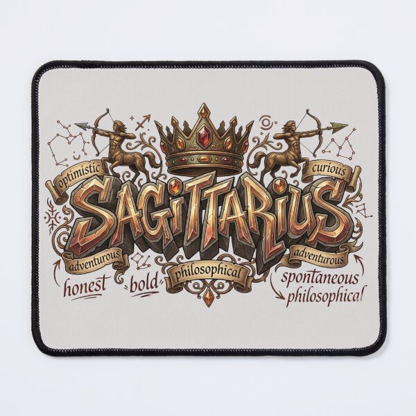 Item preview, Sagittarius Zodiac Signs, Horoscope Street Art designed and sold by BreezifyDesignStudio.