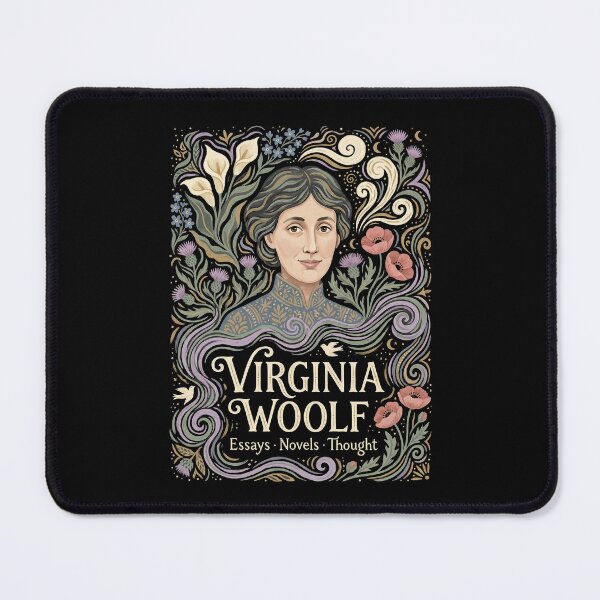 Item preview, Virginia Woolf Botanical Portrait Literature and Thought designed and sold by Abyswit.