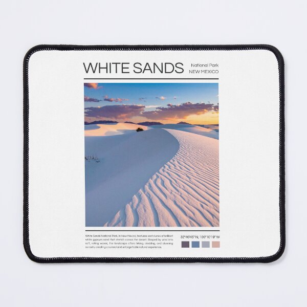 Item preview, White Sands National Park - New Mexico designed and sold by StudioRedKoala.