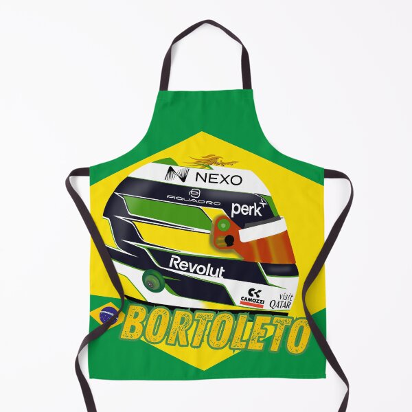 Item preview, Gabriel Bortoleto F1 2026 Helmet Design designed and sold by Pink Polar F1.