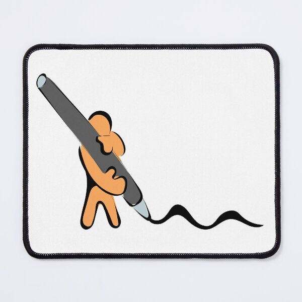 Item preview, Figure with pen designed and sold by Flag75.