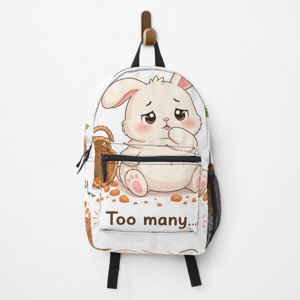 Item preview, Chubby Bunny Ate All Carrots Too Many Moment designed and sold by Sadia Jannat.