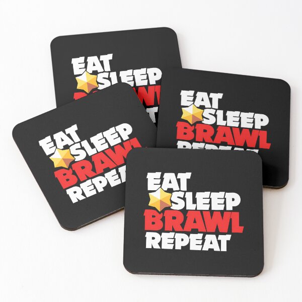 Item preview, Eat Sleeps Brawls Repeats designed and sold by RazaArts12.