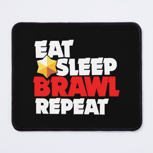 Item preview, Eat Sleeps Brawls Repeats designed and sold by RazaArts12.