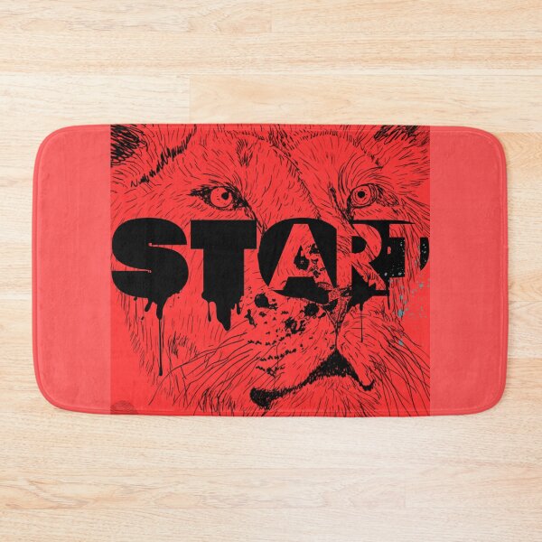 Item preview, Savage Lion “START” Motivation Streetwear Design designed and sold by keera25.