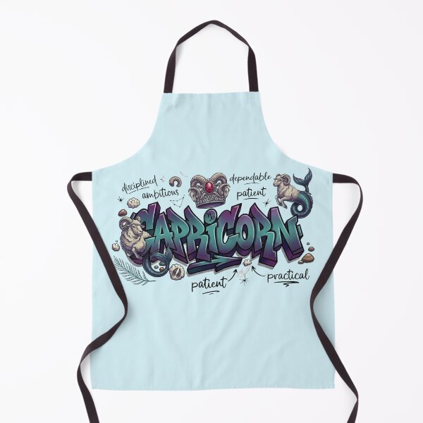Item preview, Capricorn Zodiac Signs, Horoscope Street Art designed and sold by BreezifyDesignStudio.