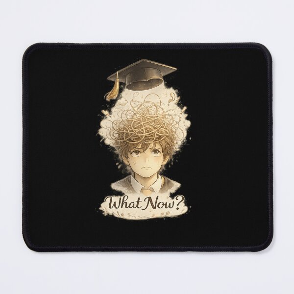 Item preview, Overthinking Graduate Shirt – What Now After Graduation Funny Anxiety Grad Tee designed and sold by Line-Mood1⭐️⭐️⭐️⭐️⭐️.