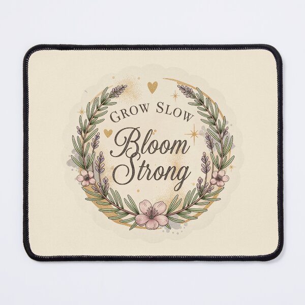 Item preview, Rosemary Love Bloom - Floral Heart Botanical Quote designed and sold by Zayn Studio.
