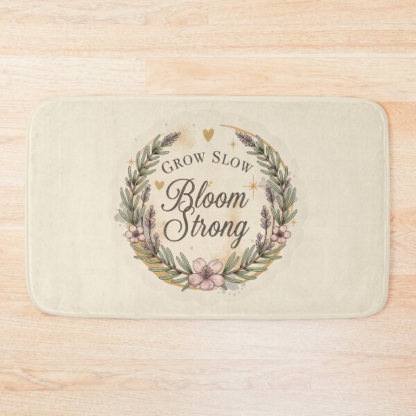 Item preview, Rosemary Love Bloom - Floral Heart Botanical Quote designed and sold by Zayn Studio.