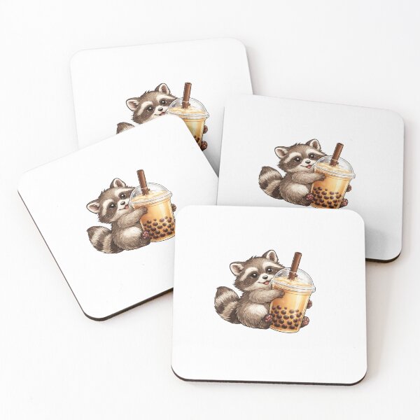 Item preview, cute Raccoon design designed and sold by Glassear.