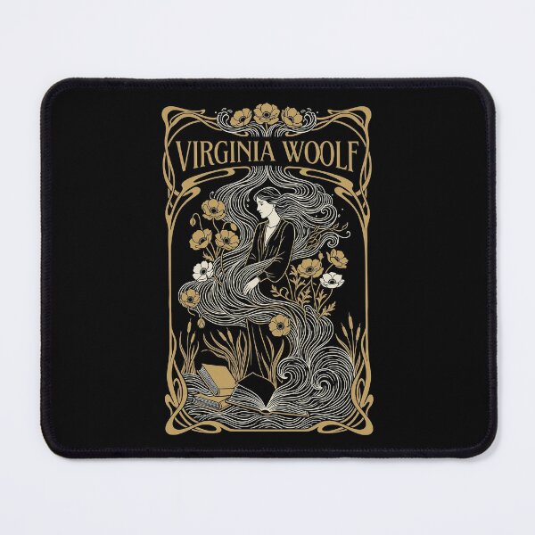Item preview, Virginia Woolf Art Nouveau Dark Literary Aesthetic designed and sold by Abyswit.