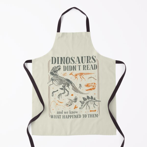 Item preview, Funny Dinosaurs Didn't Read, Book Lover Teacher designed and sold by SanipepaVase.