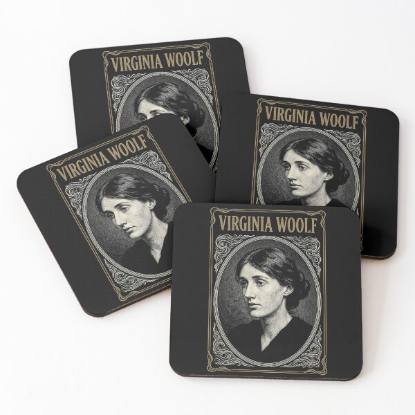 Item preview, Virginia Woolf Portrait Classic Vintage Engraving Style designed and sold by Abyswit.