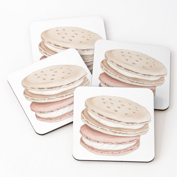 Aperçu de l'œuvre biscuits sandwich aquarelle créée et vendue par VSHine.