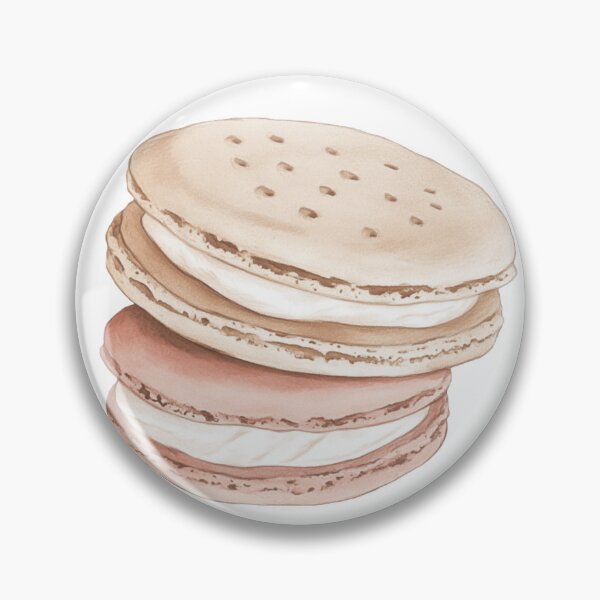 Aperçu de l'œuvre biscuits sandwich aquarelle créée et vendue par VSHine.