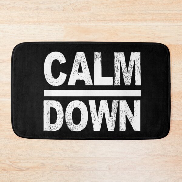 Item preview, Calm Down Funny Quote T-shirt, Booger,Calm Down Funny Quote Stickers designed and sold by krooslistO.
