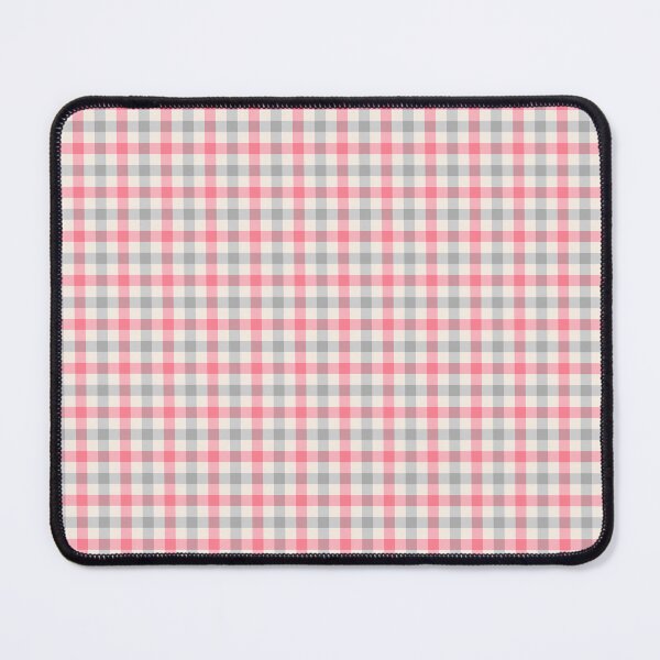 Item preview, Pink & gray plaid pattern designed and sold by Mint + Midnight.