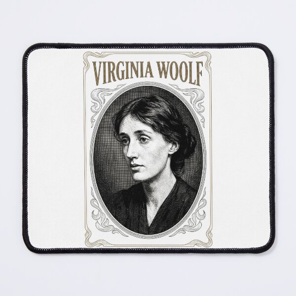 Item preview, Virginia Woolf Classic Portrait Engraving Editorial Illustration designed and sold by Abyswit.