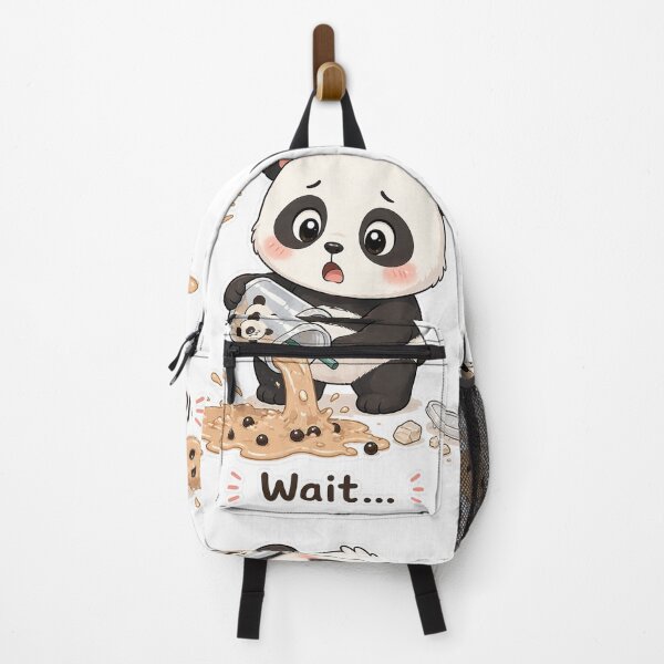 Item preview, Panda Spilled Drink Wait Oops Moment designed and sold by Sadia Jannat.