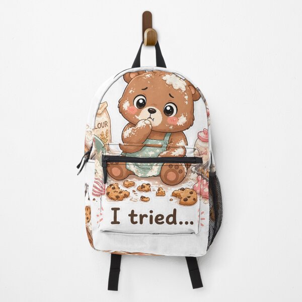 Item preview, Guilty Bear Cookie Mess I Tried Baking Moment designed and sold by Sadia Jannat.