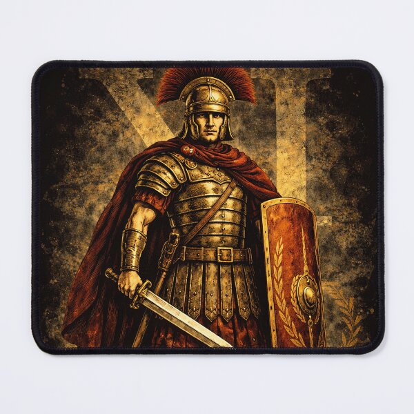 Item preview, Centurion Rome Legion Ancient Warrior Art designed and sold by Retr0Tshirts.