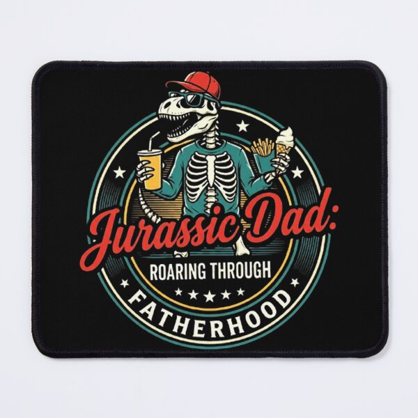 Item preview, Jurassic Dad Roaring Through Fatherhood– Funny Dinosaur Dad Fathers Day Gift designed and sold by jteart.