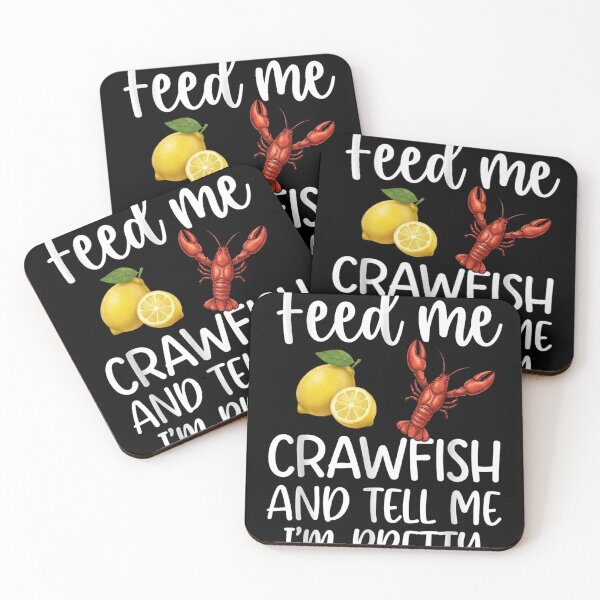 Item preview, Feed Me Crawfish and Tell Me I'm Pretty Funny Seafood Boil Design designed and sold by haitrieuic96.