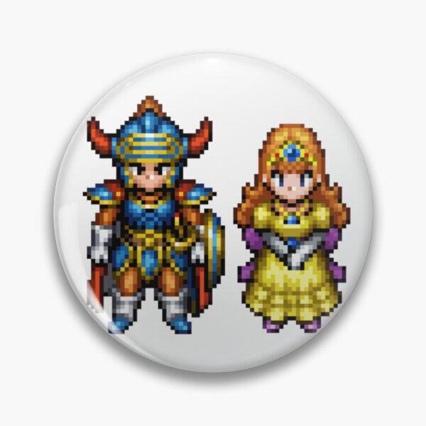 Item preview, Remake Hero & Princess Dragon Quest I & II HD-2D  designed and sold by JiscoRomanela.