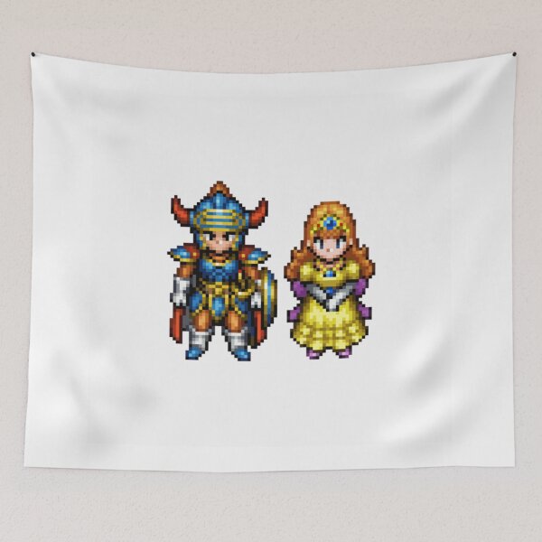 Item preview, Remake Hero & Princess Dragon Quest I & II HD-2D  designed and sold by JiscoRomanela.