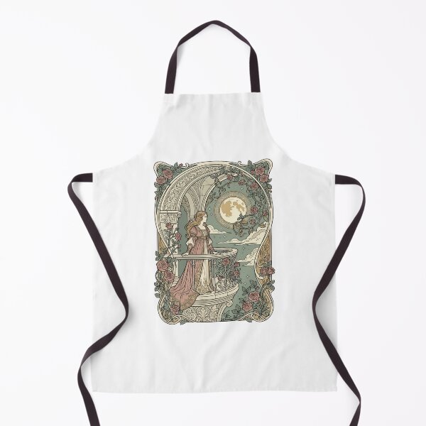 Item preview, Art Nouveau Juliet Balcony Scene Romeo And Juliet Play designed and sold by Fenay Designs.
