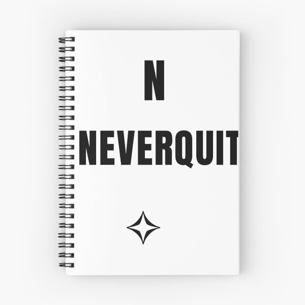 Item preview, Never Quit, Never Stop designed and sold by EMYWAMZGLOBAL.