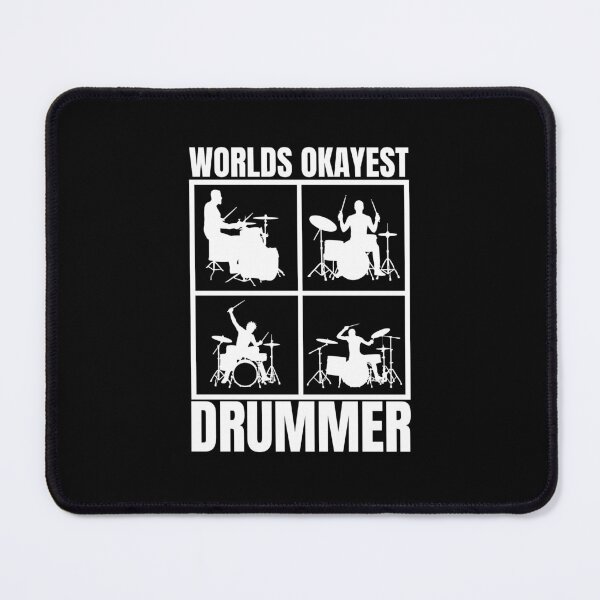 Item preview, Worlds Okayest Drummer Hits Stuff Mostly On Purpose Men designed and sold by Dondonmart.