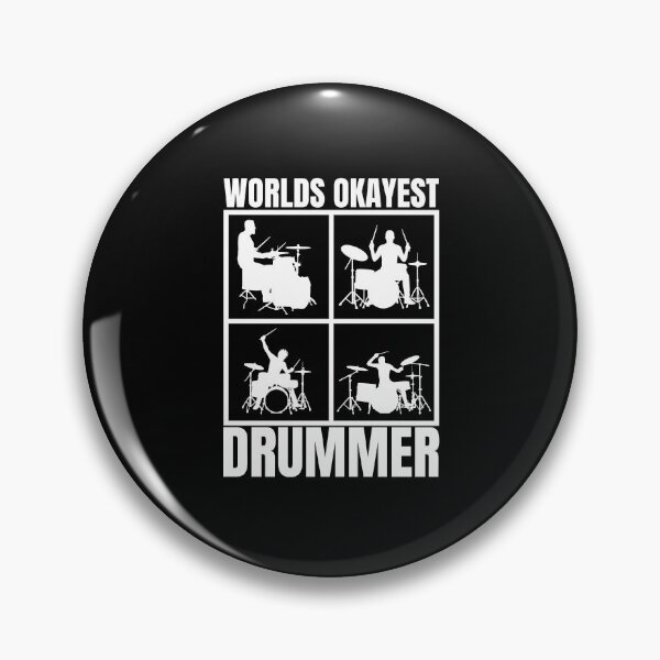 Item preview, Worlds Okayest Drummer Hits Stuff Mostly On Purpose Men designed and sold by Dondonmart.