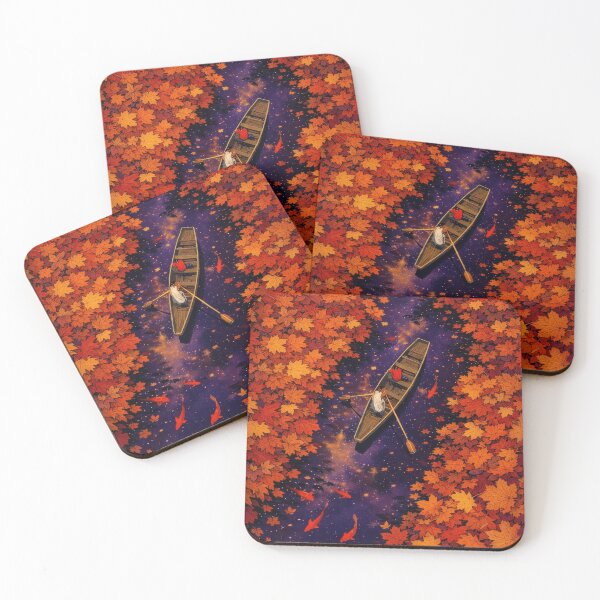 Item preview, Rowing Through the Autumn Star River designed and sold by cozyposters.