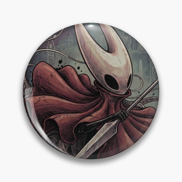 Item preview, Hollow Knight Silksong Hornet Red Cloak White Mask Design designed and sold by Senpaiwaves.