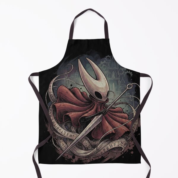 Item preview, Hollow Knight Silksong Hornet Red Cloak White Mask Design designed and sold by Senpaiwaves.