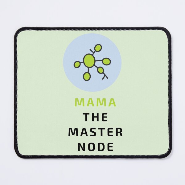 Item preview, Mother’s Day gift - MAMA THE MASTER NODE designed and sold by JurateArt-DK.