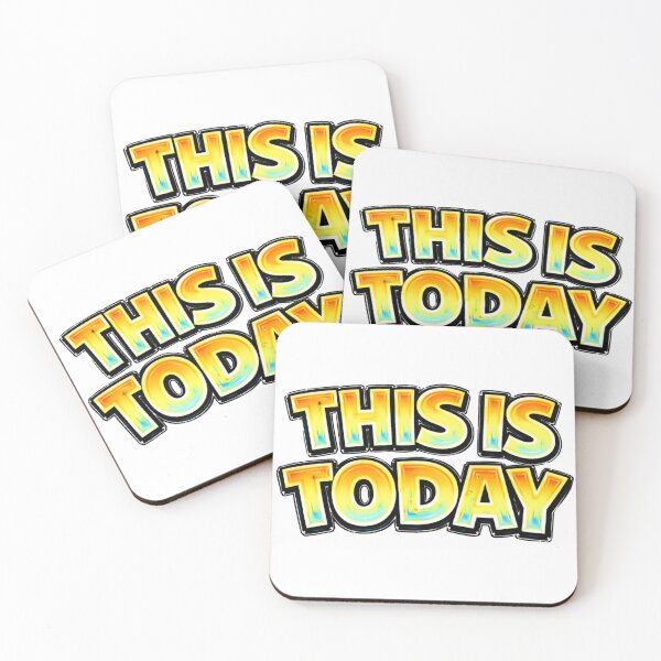 Item preview, THIS IS TODAY – hand drawn childlike typography designed and sold by Mac Sketches.