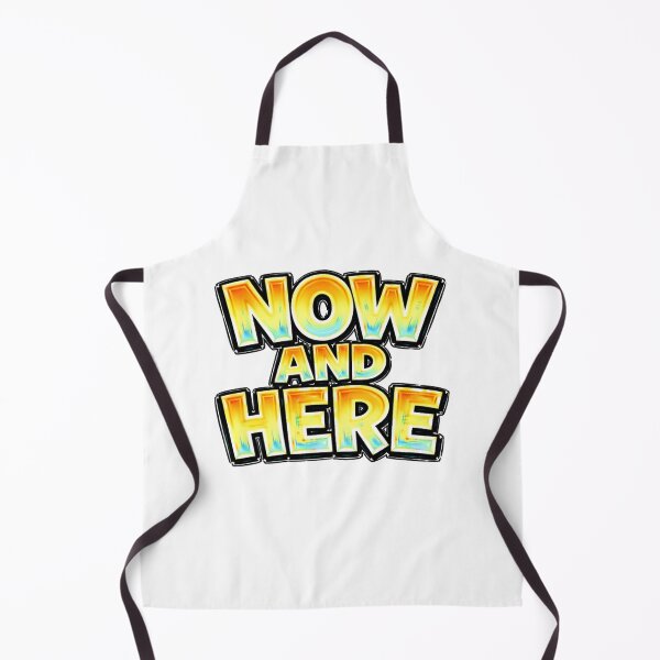 Item preview, NOW AND HERE – hand drawn childlike typography designed and sold by Mac Sketches.