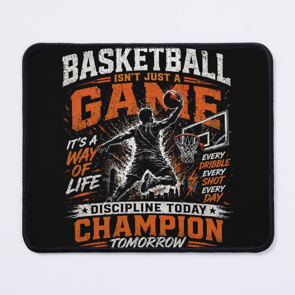 Item preview, Basketball Isn’t Just A Game – Champion Mindset Dunk Motivation Design designed and sold by IdentityThread.