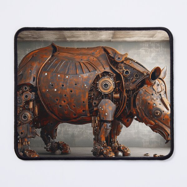 Item preview, Steampunk Rhinoceros designed and sold by andreisky.