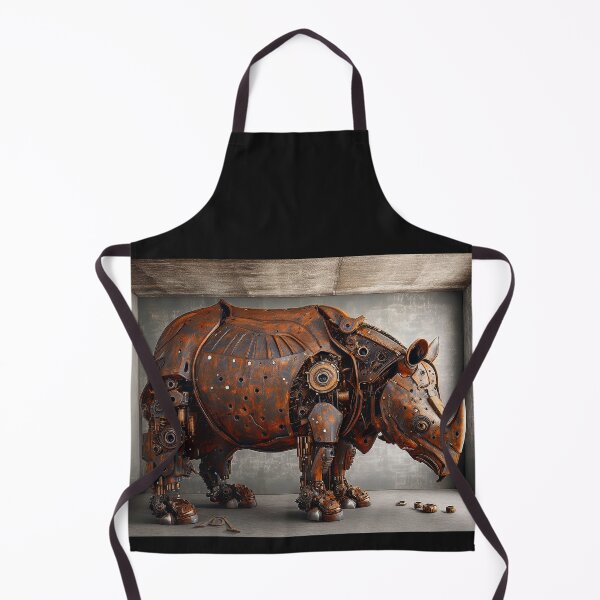 Item preview, Steampunk Rhinoceros designed and sold by andreisky.