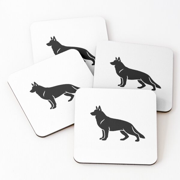 Item preview, The Black Dog German Shepherd Graphic.  designed and sold by byaga.
