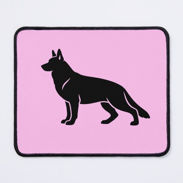 Item preview, The Black Dog German Shepherd Graphic. designed and sold by byaga.