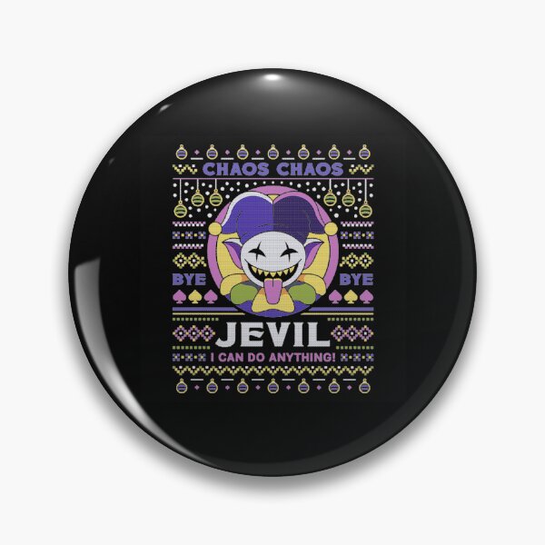 Item preview, Chaos Chaos Bye Bye Jevil I Can Do Anything! Deltarune Holiday Gamer Fan designed and sold by QuentinHarrow.