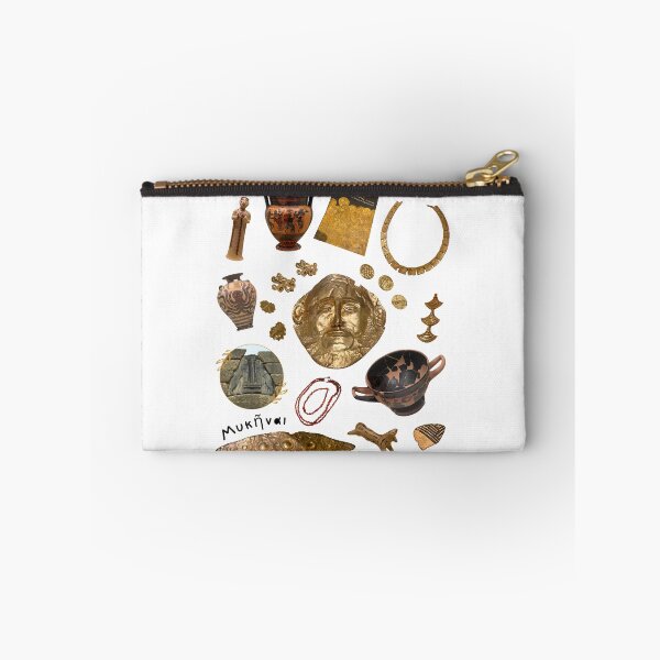 Item preview, Mycenae Museum - Items collage and sticker sheet  designed and sold by HalSyd.