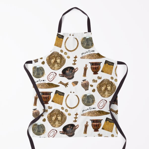 Item preview, Mycenae Museum - Items collage and sticker sheet  designed and sold by HalSyd.
